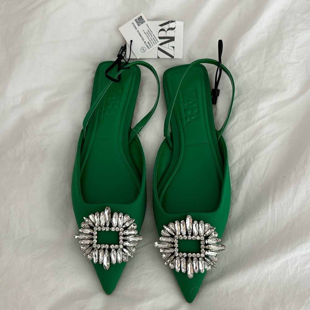 Zara dressy flats